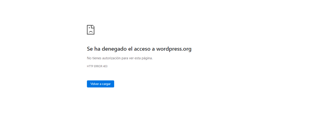 Error 403